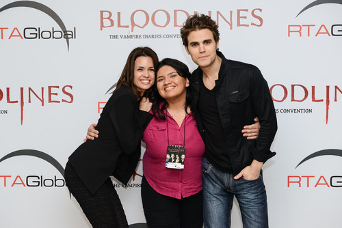  Paul and Torrey with شائقین in Brasil