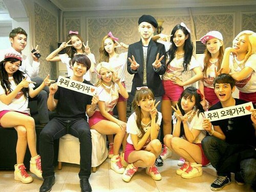  SNSD with some SMTown members <33~