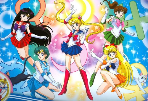  Sailor Moon and Scouts ♥