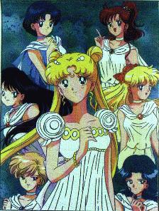  Sailor Moon and Scouts ♥