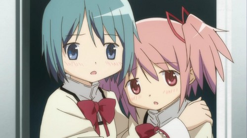  Sayaka and Madoka