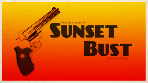  Sunset Bust Poster