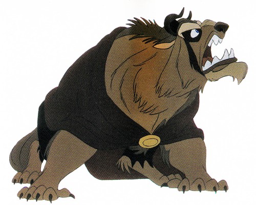 Walt Disney Production Cels - The Beast