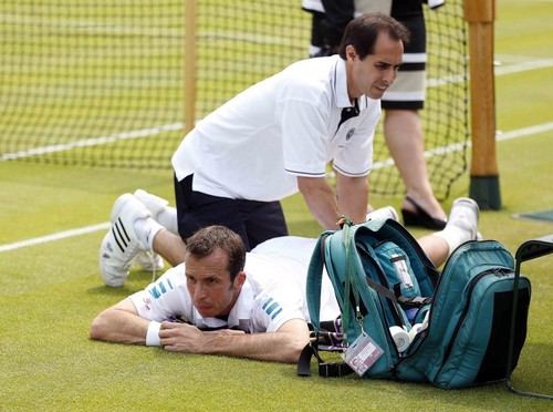  Wimbledon 2013 : injuries and falls