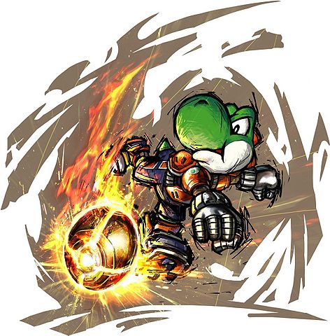  Yoshi in Mario Strikers Charged