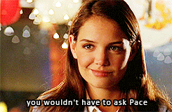 you wouldn't have to ask Pace
