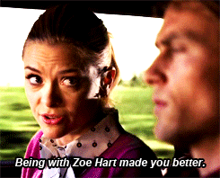  ‘Because being with Zoe Hart made te better. Just as te made her better.’