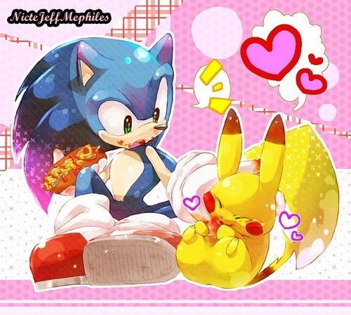  :.: Sonic & Pikachu ^-^ :.: