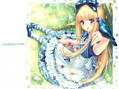  Alice in Wonderland Обои