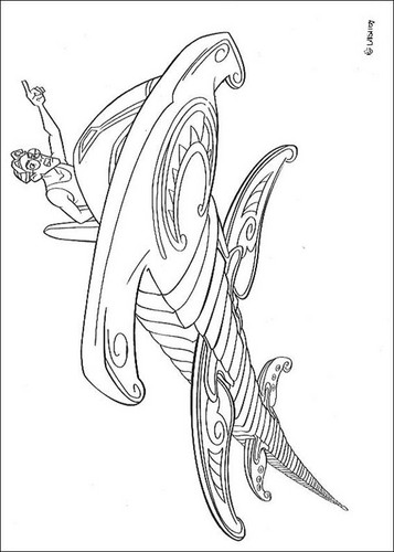  Atlantis The Mất tích Empire Coloring Page