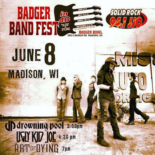  người bán rong, kẻ xấu, badger Band Fest
