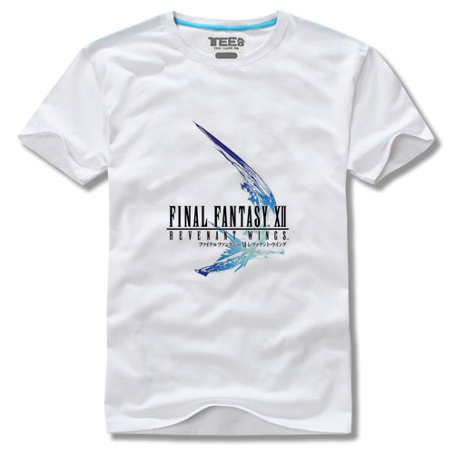  Final fantasy Flying eagle logo short sleeve t camicia