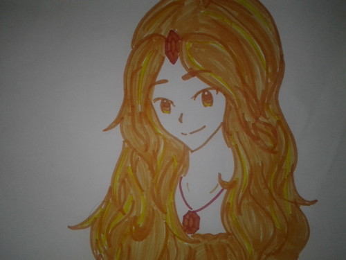  Flame Princess Drawing