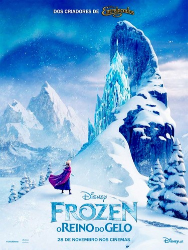 Frozen - Uma Aventura Congelante Portuguese Poster (Fan made)
