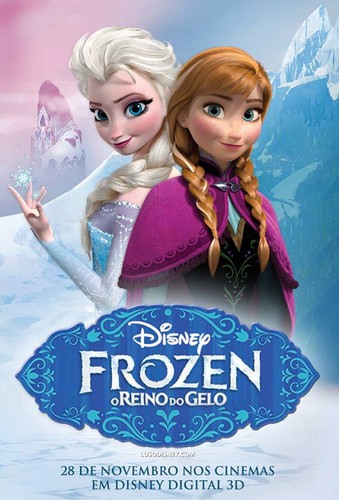  Frozen - Uma Aventura Congelante Fanmade Portuguese Poster
