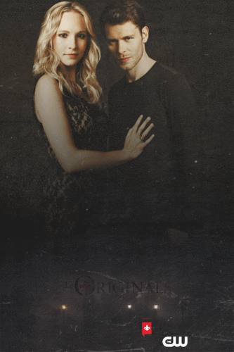  Klaus Mikaelson and Caroline Forbes - Poster “The Originals”