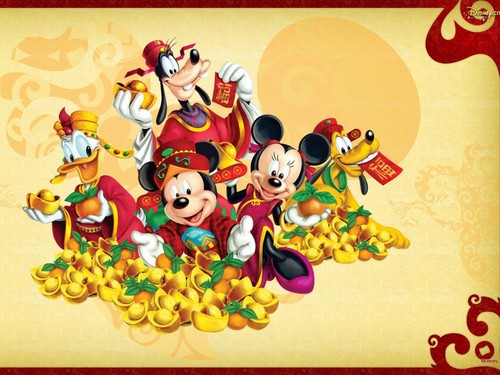  Mickey 쥐, 마우스 and 프렌즈 바탕화면