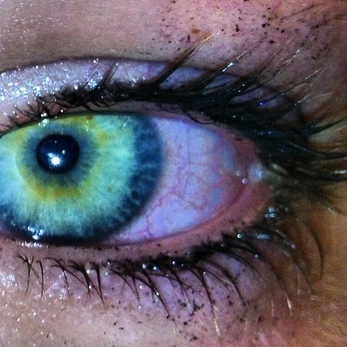  My green eyes