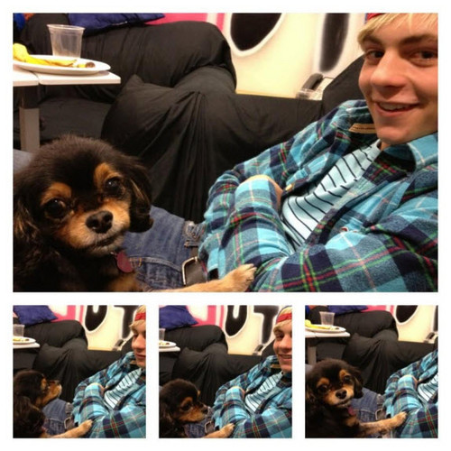  Ross Lynch With Pixie January 16, 2013