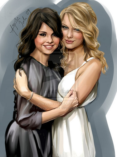  Selena Gomez and Taylor rapide, swift