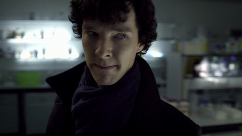  Sherlock 1x01- A Study in berwarna merah muda, merah muda
