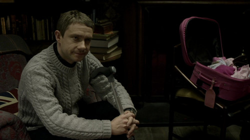  Sherlock 1x01- A Study in merah jambu
