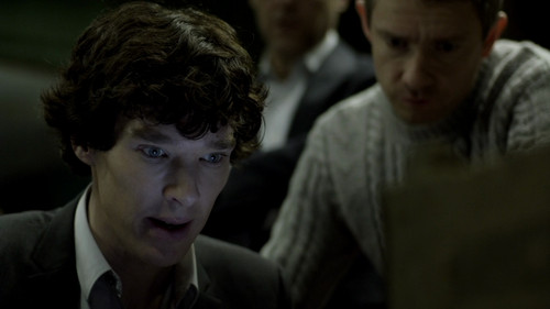  Sherlock 1x01- A Study in merah jambu