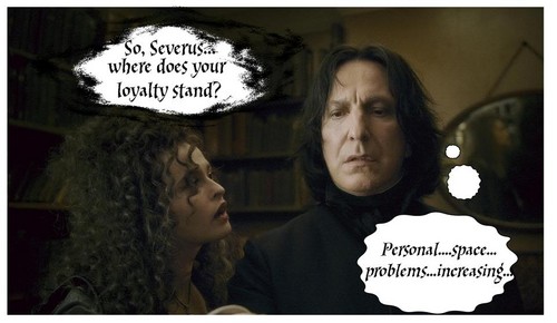  Snape has issues....