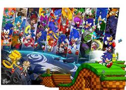  Sonic tru the years...