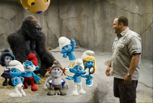  The Smurfs 2 and Zookeeper
