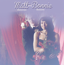  Your Prom King and クイーン are Matt Donovan and Bonnie Bennett.