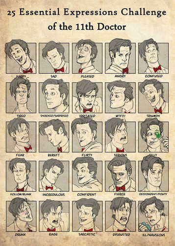  25 Essential Expressions of the Eleventh Doctor