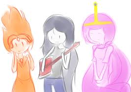  Adventure time girls drawing 2