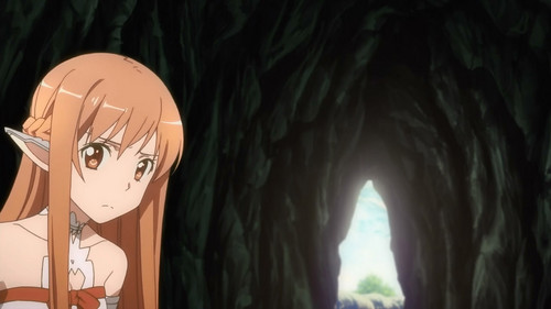  Asuna's trying to escape ^_^
