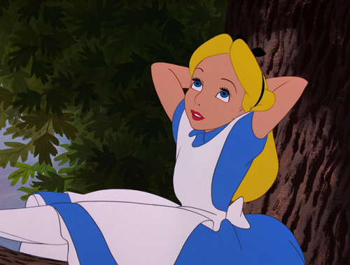  Beginning Scene of Alice in Wonderland
