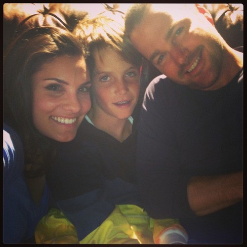 Chip & Chris O'Donnell with Daniela Ruah