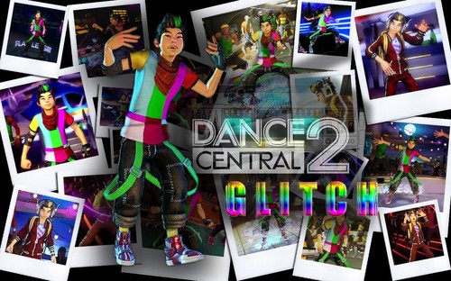  Dance Central Glitch Hintergrund