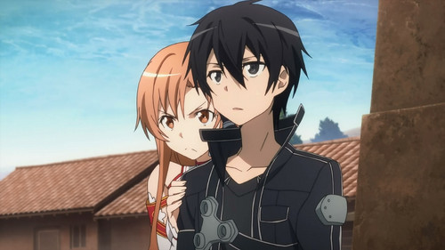 Don't be scared Asuna! I'll protect you! :)