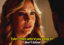  Everyone else about Klaus to Caroline + Reactions