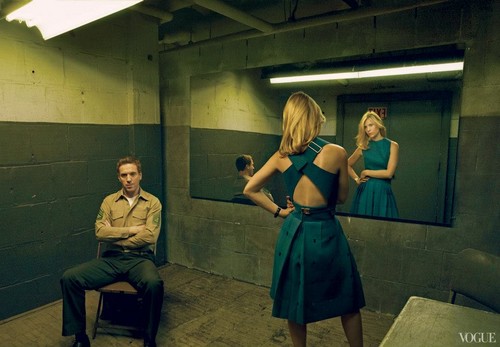  Homeland: Claire Danes and Damian Lewis Vogue Cover (August 2013)