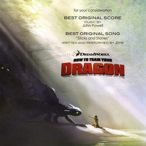  How To Train Your Dragon Soundtrack CD Covers