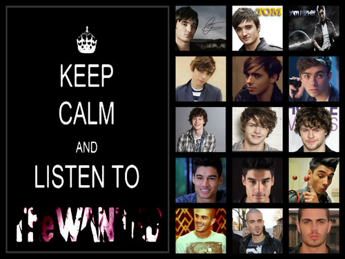  KEEP CALM AND LISTEN TO THE WANTED