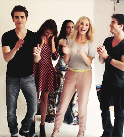  Kian 'The Vampire Diaries cast on the TV Guide yacht'
