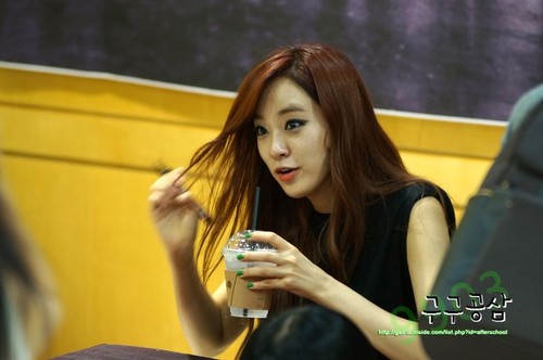  Lee Joo Yeon (After School) - First amor fã Signing Event Pics