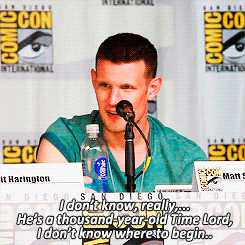  Matt Smith Compares Himself With The Doctor. :)