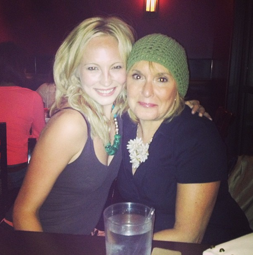 New Instagram foto - Candice with her Auntie