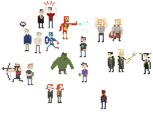  Pixel Avengers