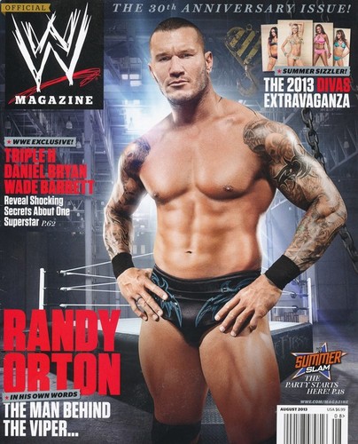  Randy Orton-WWE Magazine(August issue)