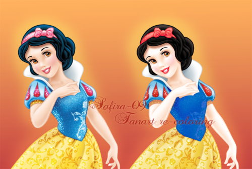  Snow White Redesign recoloring