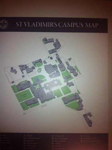  St. Vladimir campus map